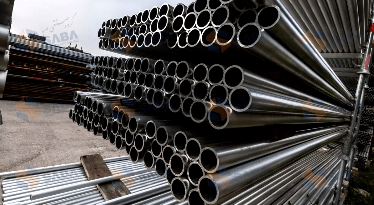 لوله داربست فلزی با وزن سنگین