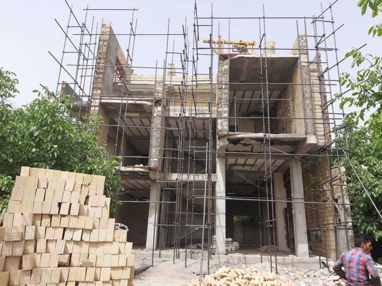 قیمت داربست فلزی قزوین