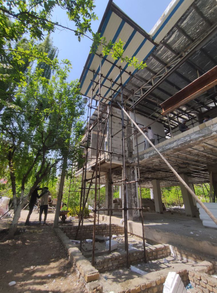 نصب داربست فلزی عظیمیه کرج