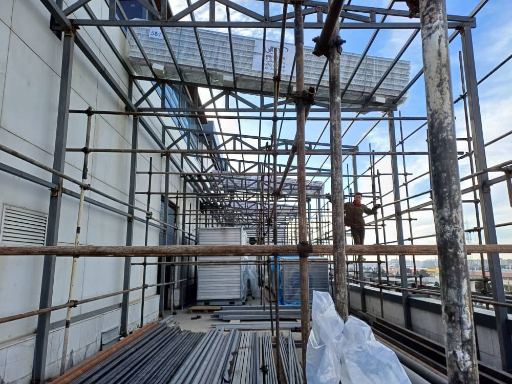 داربست سعادت آباد