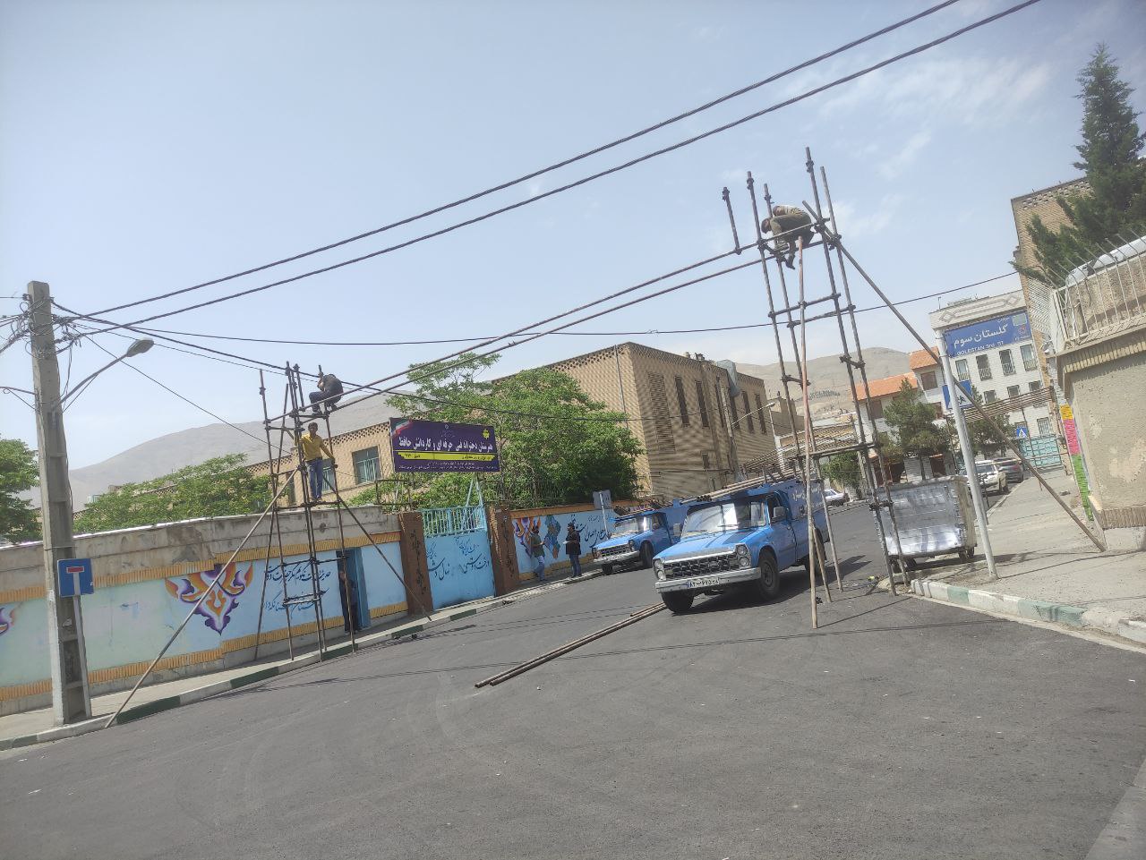 قیمت اجاره داربست فلزی قرچک