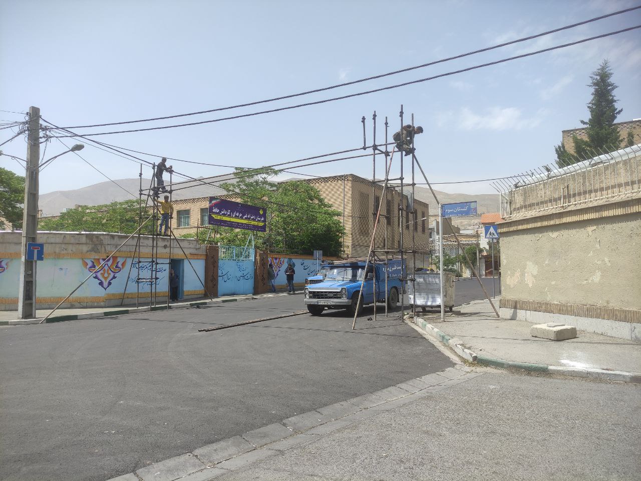 نصب و اجاره داربست فلزی در قرچک