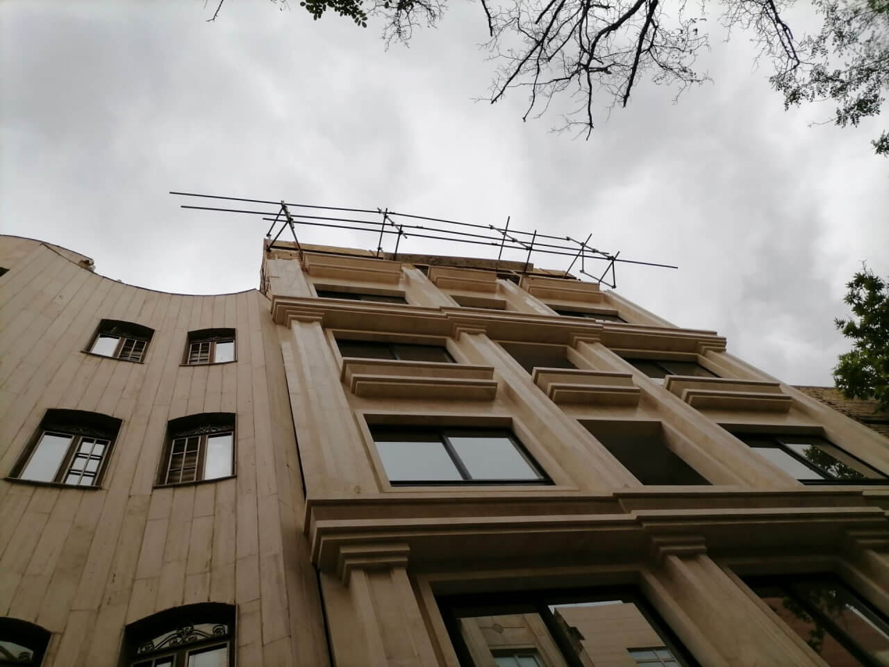 داربست فلزی معلق مشهد