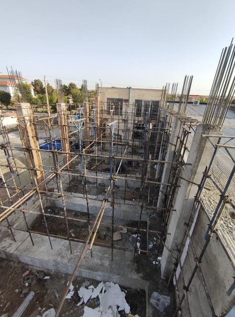 نصب داربست فلزی بومهن