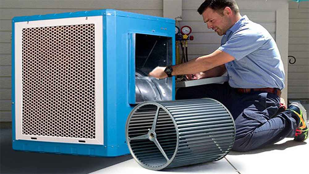 نصب کولر آبی پرند